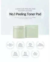 celimax - JIWOOGAE Heartleaf BHA Peeling Pad (60pcs)